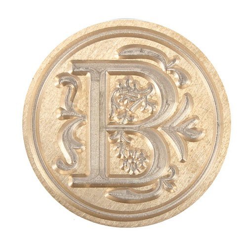 Demarkt 24 letras juego de sellado de cera para cartas-B