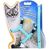 Verstellbares Geschirr für Katzen mit Leine
