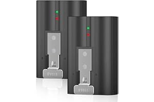 YUWING Rechargeable Doorbell Battery Pack for Ring, Compatible with Video Doorbell 2/3/4 and Spotlight Camera and Stick Up Camera, Battery 3.65V 6040mAh (2 battery)