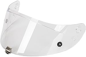Shkalacar Visière de Casque de Moto intégral,Remplacement de lentille de Casque de Pare-Vent de visière de Casque de Moto Compatible avec Casque HJC-2 RPHA11 RPHA70