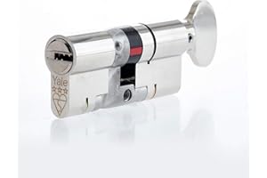 Yale B-YS3-3535NT Anti-Snap 3 Star Euro Thumbturn Cylinder, High Security, 35:35 (70mm), Nickel Finish