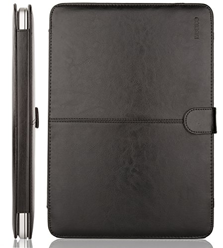 MOSISO Premium Qualität PU Leder Schutzhülle Tasche Hülle Sleeve Aktentasche Case für Macbook Pro 15 Zoll mit Retina Display (A1398, NO CD-ROM Drive), Schwarz - 7