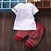 Bohai Baby Boy Kid 2 Piece STAR Sportswear Clothes T-shirt Top Short Pants Outfit Set