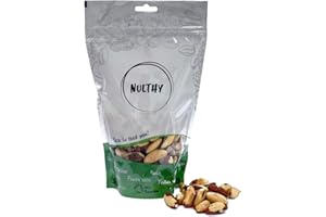 NULTHY - Nueces de Brasil BIO - Frutos Secos Naturales - Producto Ecológico - Snack Saludable - Sin Gluten - Vegano (1KG)