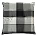 Produktbild 4 Kissen 47x47x5 cm in grau kariert SUN GARDEN Villach 10236-52 ohne Stuhl