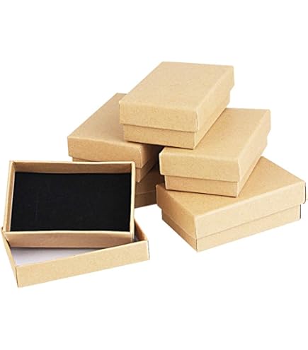 Set Aus 12 Magnetischen Schmuckboxen – 20x5x3 Cm, Gemischte Farben, Mit Schwamm, Für Geschenke