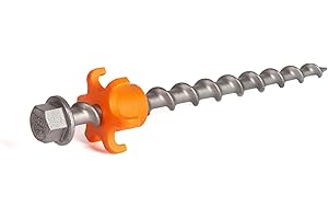 PEGGY PEG Peg&Stop Heavy Duty (P&S HD) 20 cm • Pack de 4 (HP60) • para Las Condiciones más duras en el Camping