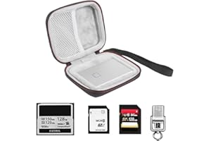 AONKE Étui de voyage rigide pour Samsung T7/T7 Touch Disque dur SSD (500 Go, 1 To, 5 To)