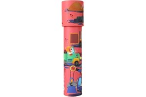 NOOLY Kaleidoscopes Educational Toy Kaleidoscope for Kids Boys and Girls ZWHT0103(1 Pcs,Engineering)