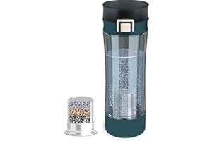 GOSOIT Hydrogen Hydrogen Alkaline Water Ioniser Bottle Hydrogen Rich Alkaline Water Hydrogen Content up to 800-1200 PPB and PH of 7.5-9.0