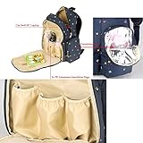 YuHan Baby Wickeltasche Reisen Rucksack Handtasche, großes Fassungsvermögen, Isolierung, Passform für Kinderwagen, Windelrucksack - 7