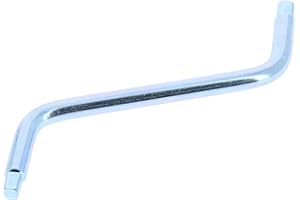 PRECISION STEEL clé à vidange carrée 8-10mm, Argenté