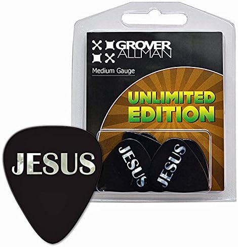 Pearl Jesus Design Guitar Picks Pack of 5