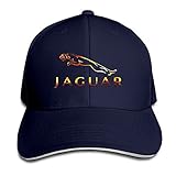 Huseki Jaguar Sandwich Baseball Caps For Unisex Adjustable Navy