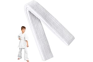 PRAOFRT 180CM Judo gürtel Taekwondo Gürtel,Kampfsport Gürtel Längen Karate Gürtel aus extra dickem Stoff für Kinder Professioneller Karate Aikido Belt für Kinder Erwachsene Kampfsportgürte
