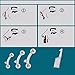 Ungfu Mall 1 Set Secret Invisible nose upward lift clip Nose up Shaping Bridge Straightening Beauty Clip Straight Nose Corrector Clip