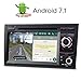 Produktbild A-SURE 7" DVD GPS Android 8.1/8.0 Autoradio Unterstützt 4G LTE OBD2 DAB+ DVB-T2 WiFi WLAN BT USB SD Lenkradsteuerung Mirrorlink Auto Navigation 1024 * 600 Für Audi A4 S4 RS4 B9 B7 SEAT EXEO (KUA4SJ)