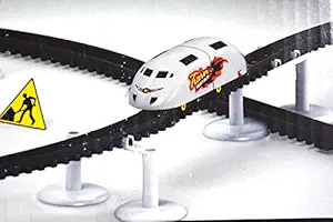 Unisex High Speed Metro with Flyover Track Battery Operated Train, Video Game and Double Handling System (Black)