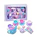Produktbild Purebesi 16 Stück Küchenspielzeug Kinder spielen Spielzeug Tee-Set Besteck Spielzeug