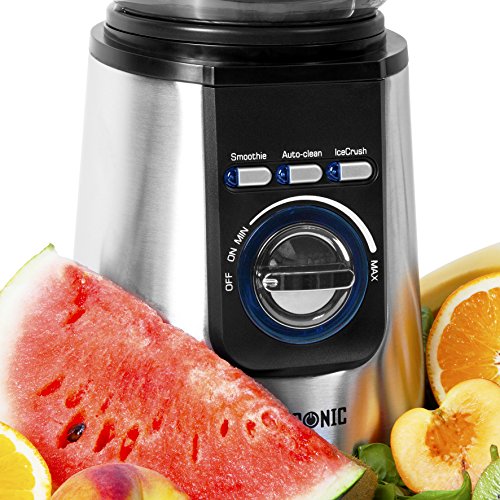 Duronic BL1200 Standmixer aus Edelstahl mit 1,5l Glaskrug und 1000 Watt - 8