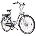 Produktbild NCM Munich N7C,28" Zoll Elektrofahrrad Herren/Damen Unisex Pedelec,E-Bike,City Elektrofahrrad mit Rücktrittbremse, 36V 250W 14Ah Lithium-Ionen-Akku mit 504Wh PANASONIC Zellen, weiß
