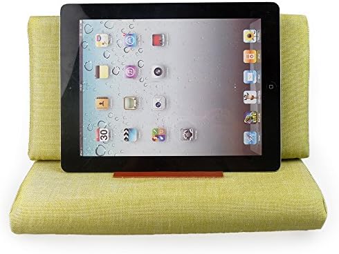 Tablet Pillow Holder - iPad Pillow Tablet Padded Stand Sofa Book Rest Support Reading Wedge Pillow for Bed/Book/iPad/Nexus/Galaxy