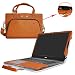 Produktbild Inspiron 15 5567 5565 Hülle,2 in 1 Spezielles Design eine PU Leder Schutzhülle + portable Laptoptasche für 15.6" Dell Inspiron 15 5000 series i5567 i5565 Notebook,Braun