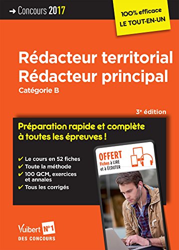 Concours Rédacteur territorial et Rédacteur principal 