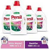 Persil Sıvı &Ccedil;amaşır Deterjanı 4 x 1690 ml (132 Yıkama) 2 G&uuml;l&uuml;n B&uuml;y&uuml;s&uuml; + 2 Color