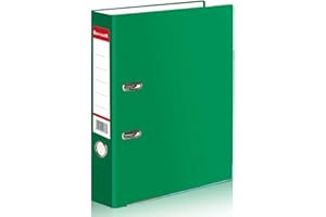 OFFICE CENTRE 5 x Green A4 Large 75mm Lever Arch Files Folders Stationery Metal Document Storage