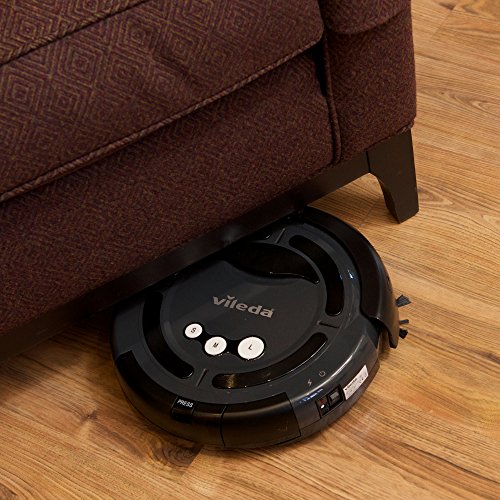Vileda A3 147271 Cleaning Robotic Vacuum Cleaner, UK Version, Grey at