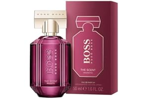 BOSS The Scent Magnetic - Eau de Parfum for Her - Ambery Fragrance with Notes of Osmanthus, Ambrette Seeds and Musk - High Longevity