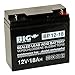 Produktbild BIG AGM GEL Bleiakku 12 V / 18 Ah - VDS geprüft - Bleigel Akku Gelakku