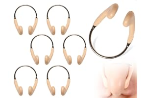 AOYEGIC Lot De 6 Pinces Nasales De Natation en Silicone, RéGlables pour Enfants Et Adultes, IdéAles pour L'EntraîNement, Les CompéTitions Et Les Spectacles