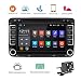Produktbild Camecho 2 DIN Android Auto Radio CD DVD Player GPS Navi Touch Screen Auto Multimedia Player Auto Stereo Audio für VW/Golf/6/Golf/5/Passat/Jetta/T5/EOS/POLO/Touran/SEAT/Sharan/CANBus (+ Rückfahrkamera)