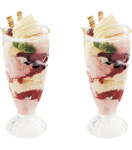 Cuillère Latte Inox 19cm Cuillères à Soda Longues En Inox RANASONS - Parfaites Pour Latte, Café, Glaces - Lot De 4 - 19 Cm Cuillère Sundae Glacé