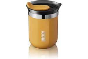WACACO Octaroma Vacuum Insulated Coffee Mug (Żółty, 6 fl oz (180ml))