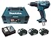 Produktbild Makita Maki Akkuschr. DDF456RF3J 18V bu