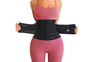XFSRG Ceinture Amincissante Corset Taille Réglable avec Soutien Lombaire Gaine de Sudation pour Le Fitness et l’Usage Quotidien