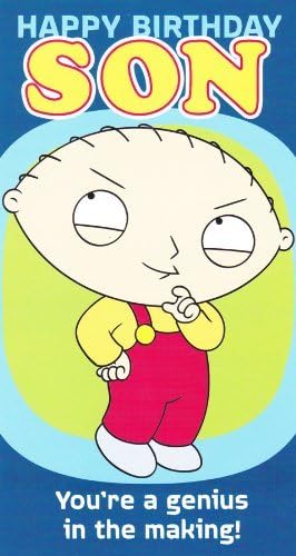 Family Guy - Son Birthday Card