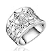 Produktbild 925 Sterling Silber Kristall Ring amerikanische Größe Damen R570