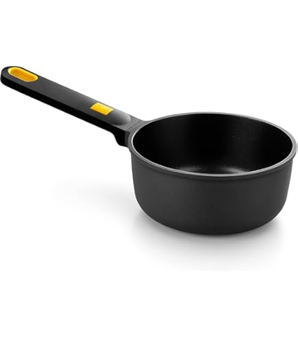 BRA Daily Pro Kookpan, 24 cm, van gegoten aluminium, antiaanbaklaag zonder PFOA, geschikt voor alle warmtebronnen en inductie