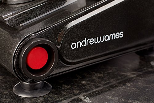 Andrew James – Elektrische Präzisions-Aufschnittmaschine Allesschneider in Schwarz – 19cm Klinge + 2 Extra Klingen für Brot und Fleisch – 2 Jahre Garantie - 6