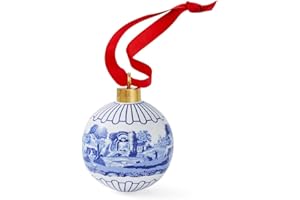 SPODE Blue Italian - Bola de Navidad - Escena Completa Individual