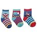 Baby Boys Helicopter/Ship Cotton Rich Socks (Pack Of 3) (UK Shoe 0-0 , Euro 0-15 (Age: 0-6 month)) (Ship)
