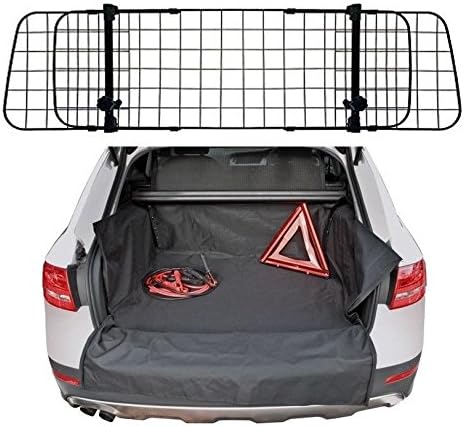 Mr E Saver© Headrest Mesh Pet Guard & Heavy Duty Boot Liner Mat Protector MREBL+HMSH1760
