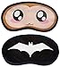 JennaTM BigEye WhiteBat Cartoon Face Sleeping Eye Mask (Pack of 2) RS.399.00