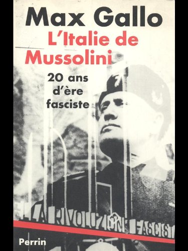couverture de : L'Italie de Mussolini