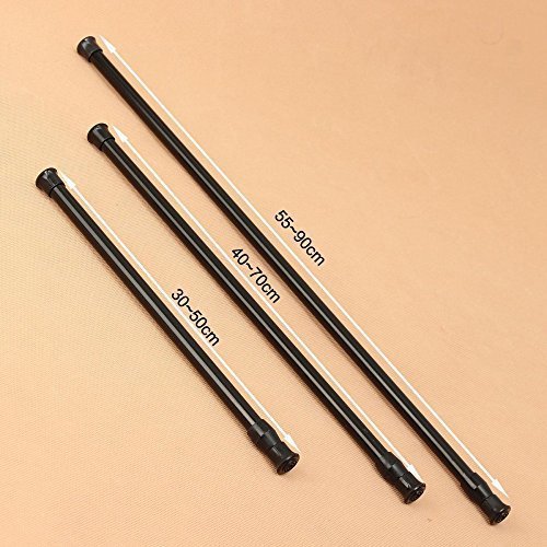 Ungfu Mall 1 PC Ausziehbare einstellbare Federspannung Fenster Vorhang Rod Pole Teleskopstange Duschvorhang Rod - 3