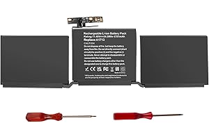 PASUKTER A1713 A1708 Laptop Battery for MacBook Pro 13-inch model A1708 (Late 2016, Mid 2017 year) version MLL42 MLL42LL/A MPXQ2 MPXQ2LL/A MLUQ2 MLUQ2LL/A MPXR2 MPXR2LL/A MPXU2 MPXU2LL/A MPXT2 MPXT2LL/A